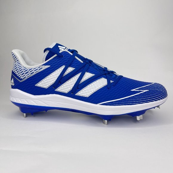 Adidas Afterburner 7 Royal Blue White Baseball Cleats Size 11 FV9391 main image 5